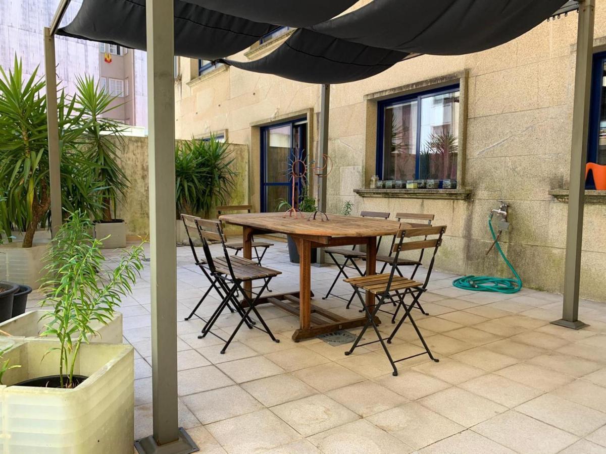 Апартаменты Impresionante Piso En El Centro De Pontevedra Con Terraza Y Parking Экстерьер фото