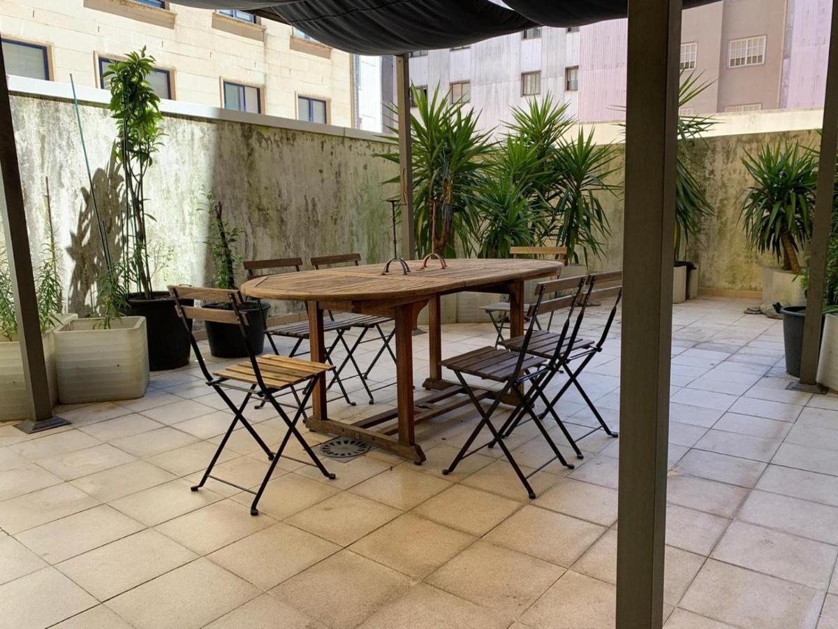 Апартаменты Impresionante Piso En El Centro De Pontevedra Con Terraza Y Parking Экстерьер фото
